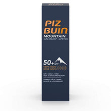 Carica l'immagine nel visualizzatore di Gallery, Piz Buin Mountain Sun / Lip Protector con SPF 50-22,3 ml