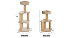 Carica l'immagine nel visualizzatore di Gallery, AmazonBasics - Tiragraffi ad albero per gatti, Grande - Ilgrandebazar