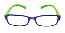 Carica l'immagine nel visualizzatore di Gallery, Edison &amp; King Occhiali da Lettura con Stanghette +1,50 diottrie, blu-verde - Ilgrandebazar