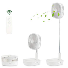 Carica l'immagine nel visualizzatore di Gallery, Ventilatore da Tavolo Portatile, Pavimento Regolabile in...