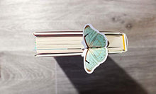 Carica l'immagine nel visualizzatore di Gallery, 2 segnalibri farfalla 3d blu e verde, 2 butterfly bookmarks blue &amp; green - Ilgrandebazar