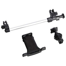 Carica l'immagine nel visualizzatore di Gallery, AmazonBasics - Supporto da auto per poggiatesta tablet e telefoni da...
