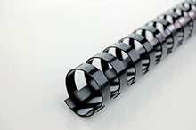 Carica l'immagine nel visualizzatore di Gallery, GBC Dorsi plastici 21A 32mm 50pz - Nero - 4028184