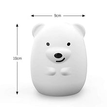 Carica l'immagine nel visualizzatore di Gallery, Luce Notturna Bambini in Silicone Morbido Safe Lampada da Comodino 9 Colori... - Ilgrandebazar