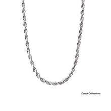 Carica l'immagine nel visualizzatore di Gallery, Collana con ciondolo a forma di croce, in oro bianco, da uomo e donna,... - Ilgrandebazar