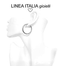 Carica l'immagine nel visualizzatore di Gallery, Linea Italia Gioielli - Cerchi In Argento 925% - Orecchini Donna Diametro... - Ilgrandebazar
