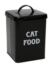 Carica l'immagine nel visualizzatore di Gallery, Morezi - Set di contenitori per alimenti e dolcetti Cibo gatti nero