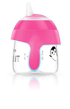 Carica l'immagine nel visualizzatore di Gallery, Philips Avent SCF751/07 Tazza con Beccuccio Morbido e Valvola 200 ml, Rosa - Ilgrandebazar