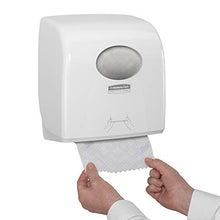 Carica l'immagine nel visualizzatore di Gallery, AQUARIUS* SLIMROLL* Dispenser di asciugamani a rotolo 7955 - Bianco - Ilgrandebazar