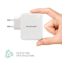 Carica l'immagine nel visualizzatore di Gallery, RAVPOWER IT RP-PC026 Alimentatore USB, Bianco - Ilgrandebazar