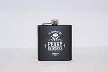 Carica l'immagine nel visualizzatore di Gallery, Fiaschetta da regalo 150 ml con scritta “Peaky Blinders” perfetta per... - Ilgrandebazar