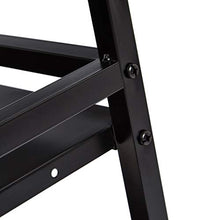 Carica l'immagine nel visualizzatore di Gallery, Amazon Basics - Carrello su ruote, portaoggetti, a tre ripiani, Nero