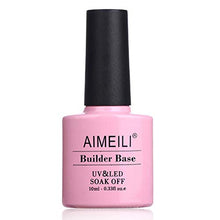 Carica l'immagine nel visualizzatore di Gallery, AIMEILI Clear Builder Gel Unghie e Base Coat 2 in 1 Smalto Semipermente in...