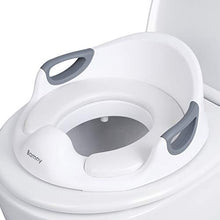 Carica l'immagine nel visualizzatore di Gallery, BAMNY Riduttore per WC Bambini, Forma Ergonomica, Ergonomico Bianco