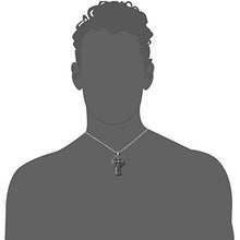 Carica l'immagine nel visualizzatore di Gallery, OIDEA Collana per Uomo in Acciaio Inox con Pendente Croce celtica... - Ilgrandebazar