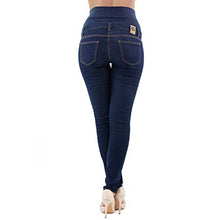 Carica l'immagine nel visualizzatore di Gallery, Milano Basic - Jeans Premaman Basico, Super Elastico e Comodo, L, Denim - Ilgrandebazar