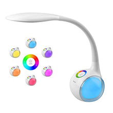 Carica l'immagine nel visualizzatore di Gallery, WILIT T3 Lampada da Tavolo LED, Scrivania con a collo Bianca - Ilgrandebazar