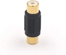 Carica l'immagine nel visualizzatore di Gallery, VCE 6 Pezzi Adattatore audio RCA femmina oro accoppiatore RCA...