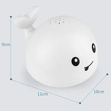 Carica l'immagine nel visualizzatore di Gallery, OFOCASE Spray Whale Baby Bath Toys, Induction Water Toy with Grey
