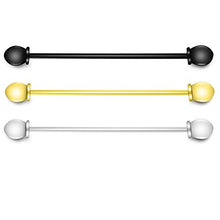 Carica l'immagine nel visualizzatore di Gallery, Merit Oceano 3 pz Bar Collar Pin Set da Uomo Acciaio Tono Cravatta Collare... - Ilgrandebazar