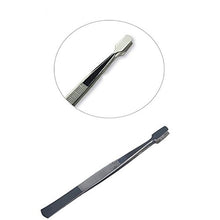 Carica l'immagine nel visualizzatore di Gallery, Stamp Tweezers, 2pcs Tweezers Philately Stamps Collector Tools (Silver)