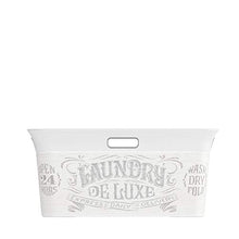 Carica l'immagine nel visualizzatore di Gallery, Kis Chic Cesta - Portabiancheria Decorata Da 45 Lt - 59X39X27H Laundry... - Ilgrandebazar