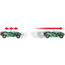Carica l'immagine nel visualizzatore di Gallery, MECCANO by Erector 5 in 1 Roadster Pull Back Car Building Kit, STEM 175 pezzi - Ilgrandebazar