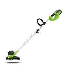 Carica l'immagine nel visualizzatore di Gallery, Greenworks Decespugliatore a Batteria G40LT Li-Ion 40 V, Larghezza 30 cm,...