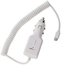 Carica l'immagine nel visualizzatore di Gallery, AmazonBasics - Cavo a spirale caricabatteria universale da auto, con Bianco - Ilgrandebazar