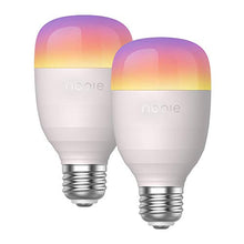 Carica l'immagine nel visualizzatore di Gallery, Nooie Lampadina Smart LED E27,Compatibile con Alexa Google Assistant,10W RGB... - Ilgrandebazar
