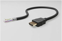 Carica l'immagine nel visualizzatore di Gallery, Goobay 69122 Cavo HDMI Standard con Ethernet, Dorato, Nero, 0.5m Lunghezza...