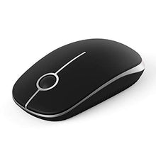 Carica l'immagine nel visualizzatore di Gallery, Jelly Comb Mouse Senza Fili 2.4 GHz con Nano Ricevitore per Il Nero E Argento