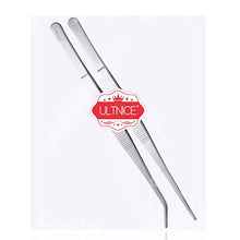 Carica l'immagine nel visualizzatore di Gallery, ULTNICE Pinzette per Cucina Professionali Pinza Multiuso e Multifunzione con...