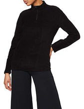 Carica l'immagine nel visualizzatore di Gallery, Activewear Giacca in Micropile con Cerniera allo Scollo Donna M, Nero (Black) - Ilgrandebazar
