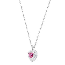 Carica l'immagine nel visualizzatore di Gallery, Swarovski Pendente One, Cristallo Rosso, Rodiato, da Donna - Ilgrandebazar