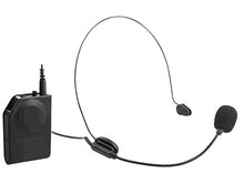 Carica l'immagine nel visualizzatore di Gallery, Trevi EM 408 R Set di Microfoni Wireless ad Archetto e a Clip con Nero - Ilgrandebazar