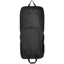 Carica l'immagine nel visualizzatore di Gallery, AmazonBasics - Borsa porta abiti Premium XL, Nero, 1,14 m 1.14m, Nero