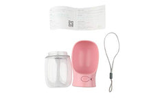Carica l'immagine nel visualizzatore di Gallery, PB+ Bottiglia Acqua per Cani 350ml，Distributore d’Acqua Portatile da ROSA