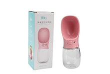 Carica l'immagine nel visualizzatore di Gallery, PB+ Bottiglia Acqua per Cani 350ml，Distributore d’Acqua Portatile da ROSA