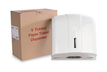 Carica l'immagine nel visualizzatore di Gallery, Semy St-5000 Dispenser per Asciugamani Piegati a Z/C, in Plastica, Bianco - Ilgrandebazar