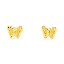 Carica l'immagine nel visualizzatore di Gallery, Monde Petit T1853PR - Orecchini per bambini, oro giallo 18k (750) - Ilgrandebazar