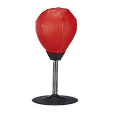 Carica l'immagine nel visualizzatore di Gallery, Relaxdays 10022328 Punching Ball da Tavolo Pera Boxe Scrivania Punch Ball...
