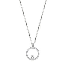 Carica l'immagine nel visualizzatore di Gallery, Swarovski Pendente Creativity Circle, Cristallo Bianco, Rodiato, da Donna - Ilgrandebazar