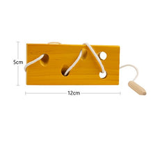 Carica l'immagine nel visualizzatore di Gallery, BelleStyle Giocattolo del Formaggio di Legno attività Montessori,... - Ilgrandebazar