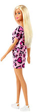 Carica l'immagine nel visualizzatore di Gallery, Barbie- Bambola Bionda con Abito Rosa Cuoricini e Scarpe Giocattolo per... - Ilgrandebazar