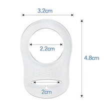 Carica l'immagine nel visualizzatore di Gallery, 12 Pezzi Adattatore Per Clip Fittizio in silicone Trasparente, Adattatore...