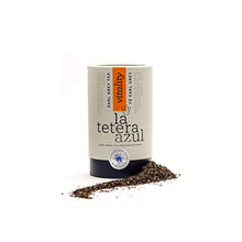 Carica l'immagine nel visualizzatore di Gallery, LA TETERA AZUL Tè nero Premium Early Grey con profumo Bulk Pot di 115 grammi
