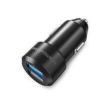 Carica l'immagine nel visualizzatore di Gallery, Caricabatterie Auto RAVPower Extra-Mini Alluminio 2 Porte, 24W / 4.8A, Nero