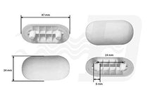 Carica l'immagine nel visualizzatore di Gallery, KIT 4 Pz. PARACOLPI COPRIVASO TIPO IDEAL STANDARD SEDILE WC GOMMINI... - Ilgrandebazar