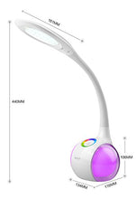 Carica l'immagine nel visualizzatore di Gallery, WILIT T3 Lampada da Tavolo LED, Scrivania con a collo Bianca - Ilgrandebazar